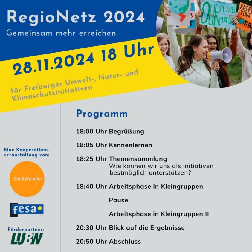 RegioNetz 2024 – Gemeinsam mehr erreichen!