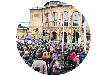 Demo: Freiburg solidarisch gegen Rechts